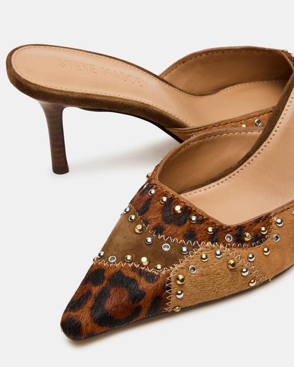 Madden Girl Alexi Leopard Multi Studs