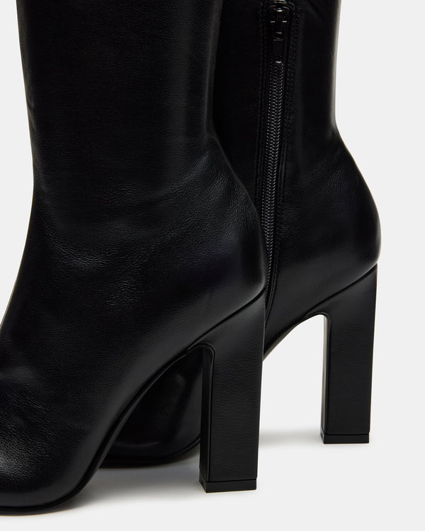 Madden Girl Aria Black Wide Calf
