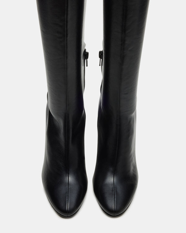 Madden Girl Aria Black Wide Calf