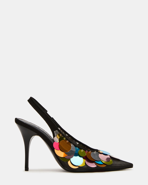 madden girl Avid Black Mesh