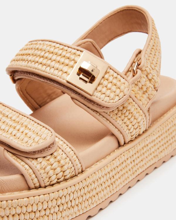 Madden Girl Bigmona Natural Raffia
