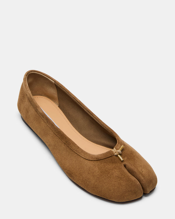 Madden Girl Calico Taupe Suede