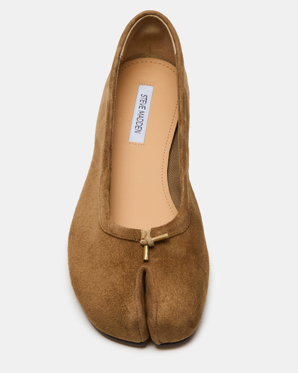 Madden Girl Calico Taupe Suede