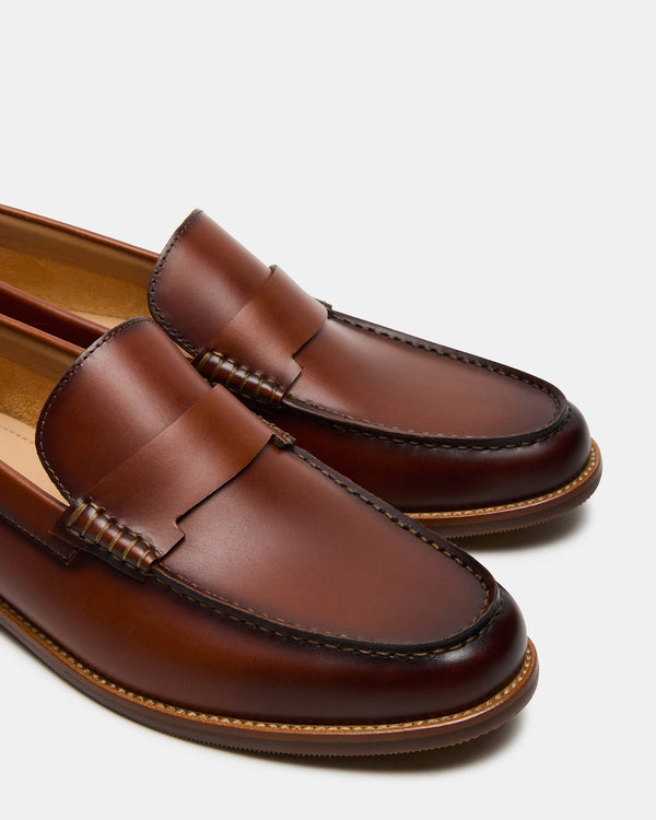 Madden Girl Colver Cognac Leather