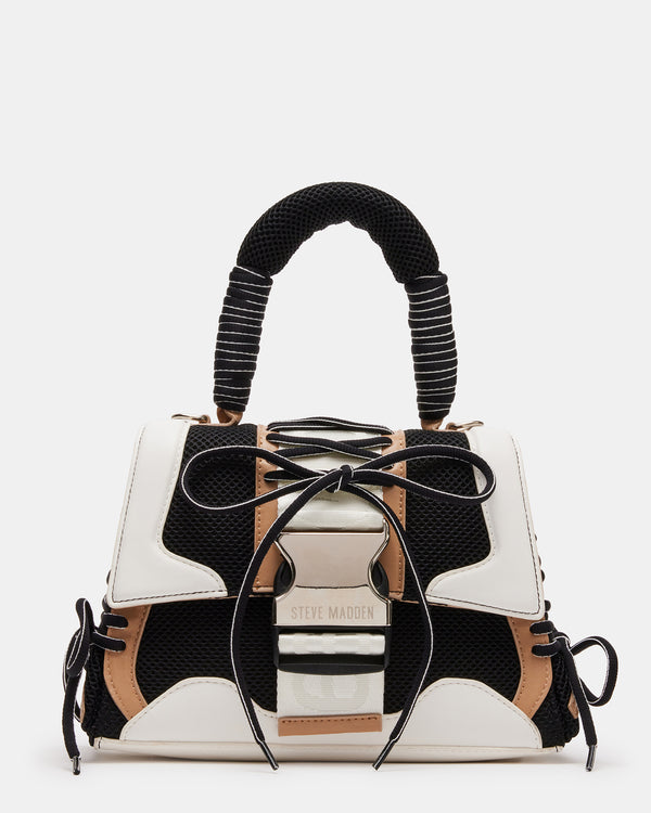 madden girl Diego Bag Black/tan