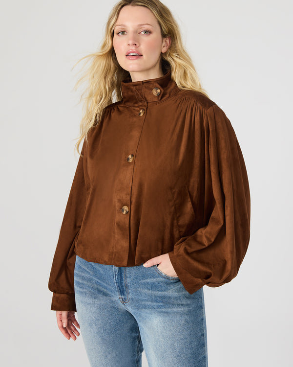 Madden Girl Dierdra Jacket Chicory Coffee