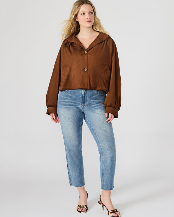 Madden Girl Dierdra Jacket Chicory Coffee
