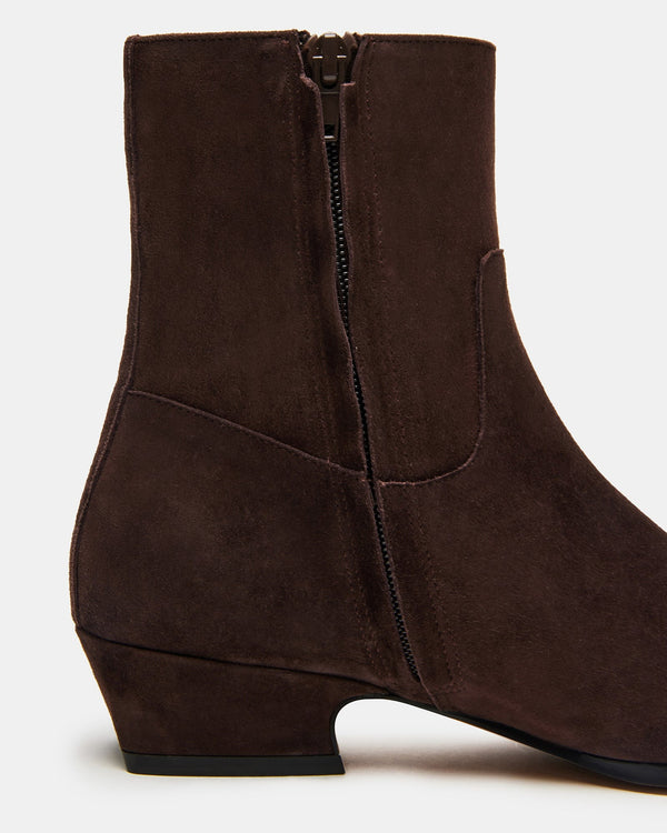 Madden Girl Dusty Chocolate Brown Suede