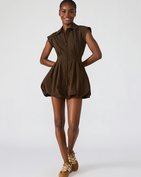 madden girl Dyanne Dress Dark Espresso