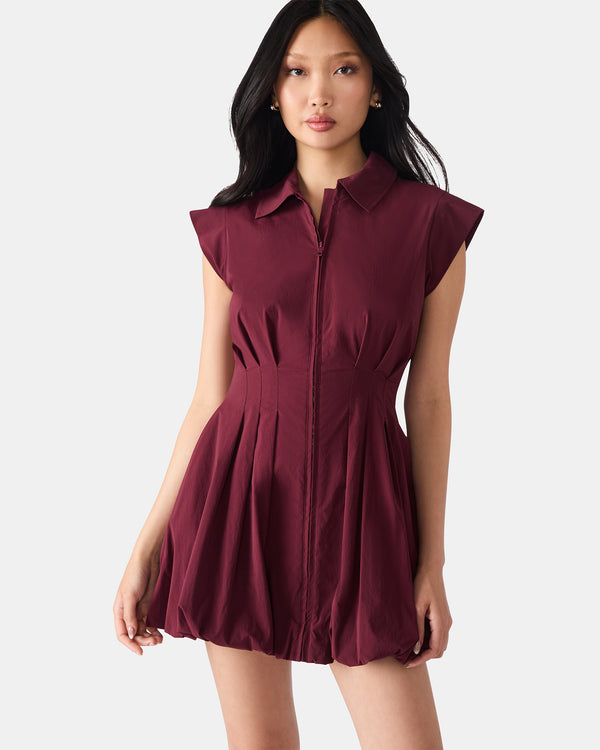 Madden Girl Dyanne Dress Wine