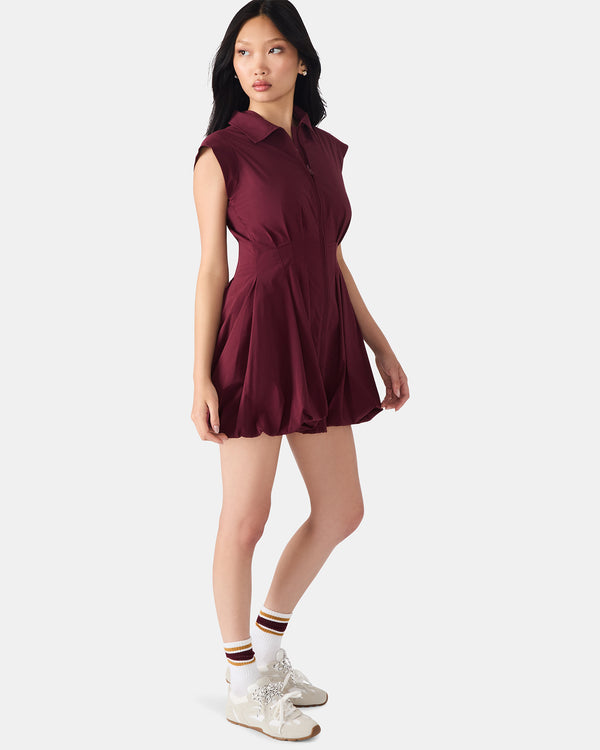 Madden Girl Dyanne Dress Wine