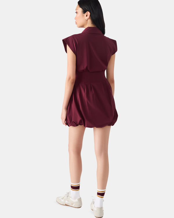 Madden Girl Dyanne Dress Wine