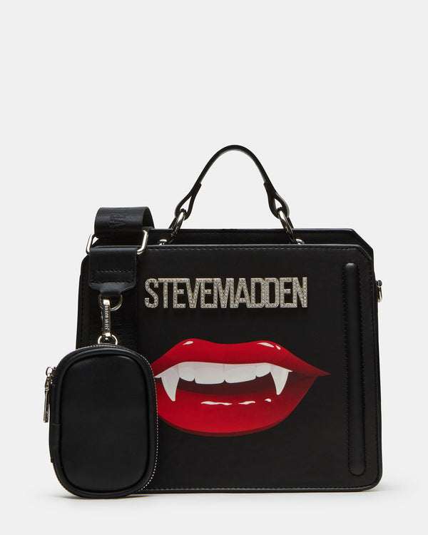 madden girl Evelyn Fang Bag Black