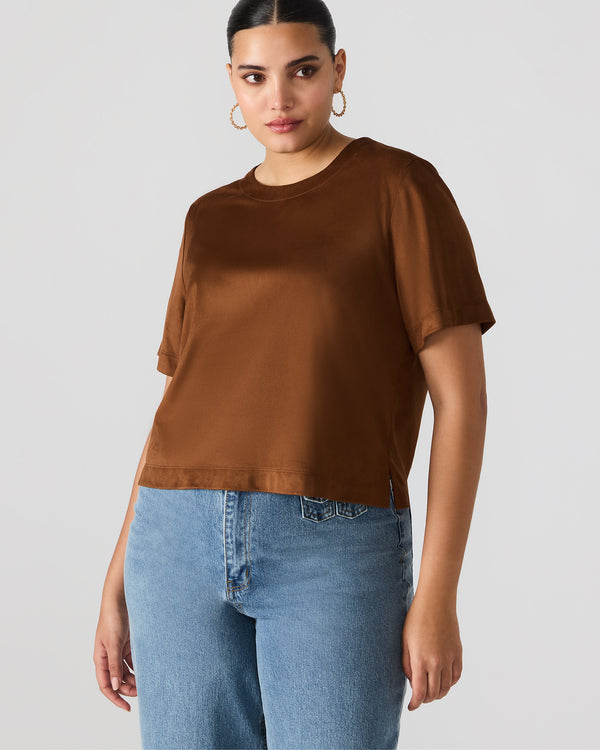 Madden Girl Ezra Top Chicory Coffee