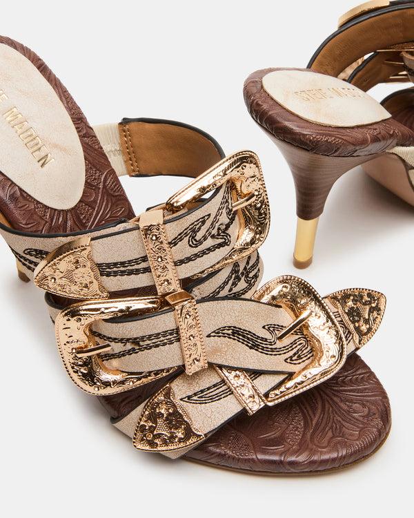 Madden Girl Farra White Distressed