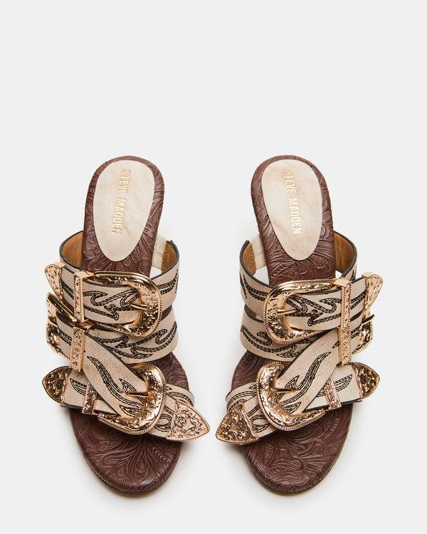 Madden Girl Farra White Distressed