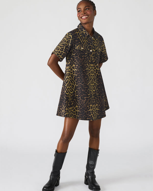 Madden Girl Freddy Dress Hot Spots Print