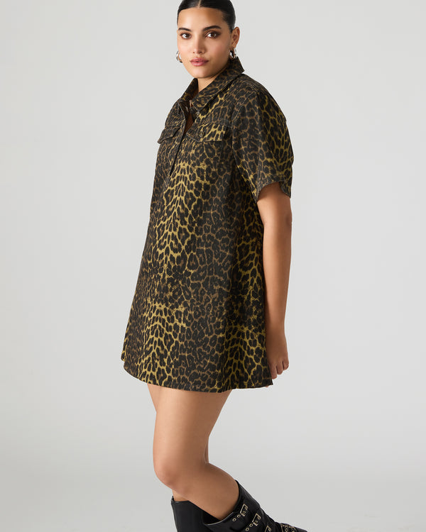 Madden Girl Freddy Dress Hot Spots Print