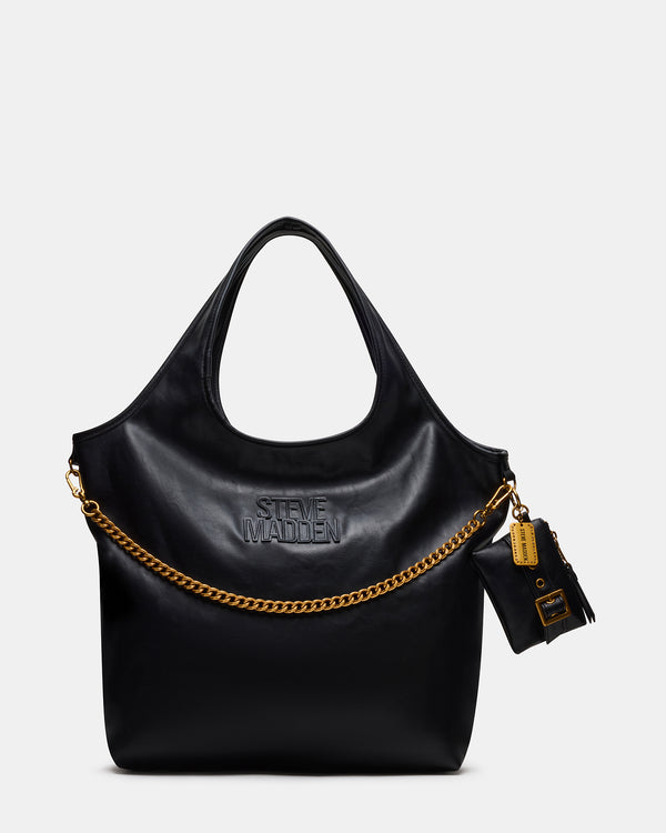 madden girl Grungy Bag Black