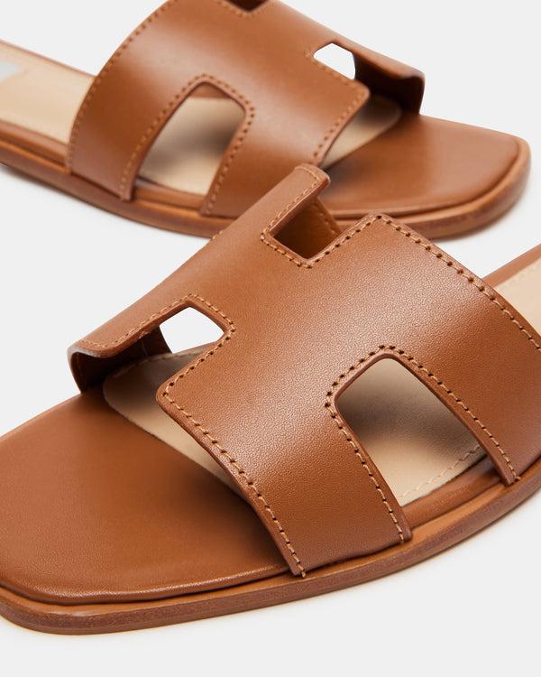Madden Girl Hadyn Cognac Leather