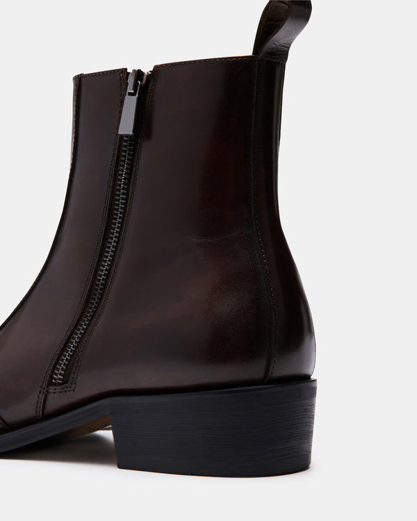 Madden Girl Haynes Brown Leather