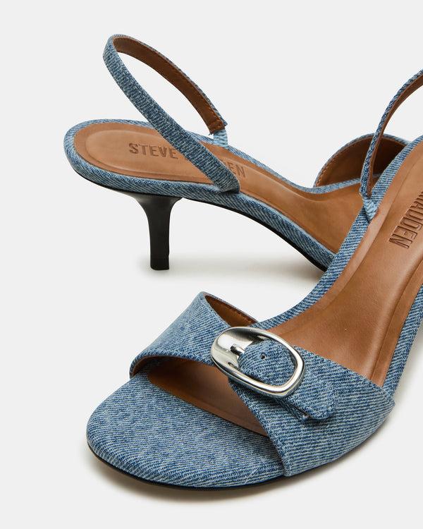 Madden Girl Henrietta Denim Fabric