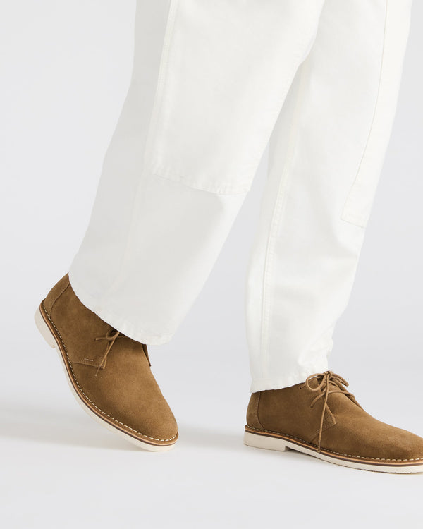 Madden Girl Hero Cognac Suede