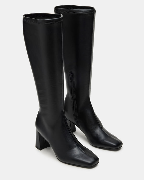 Madden Girl Holly Black Wide Calf