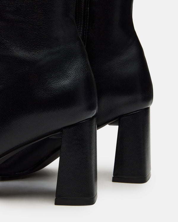 Madden Girl Holly Black Wide Calf