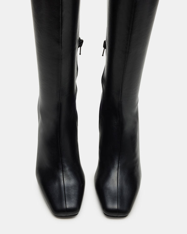 Madden Girl Holly Black Wide Calf