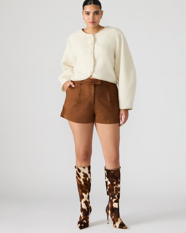 Madden Girl Imelda Short Chicory Coffee