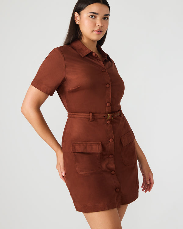 Madden Girl Joliana Dress Dark Fig
