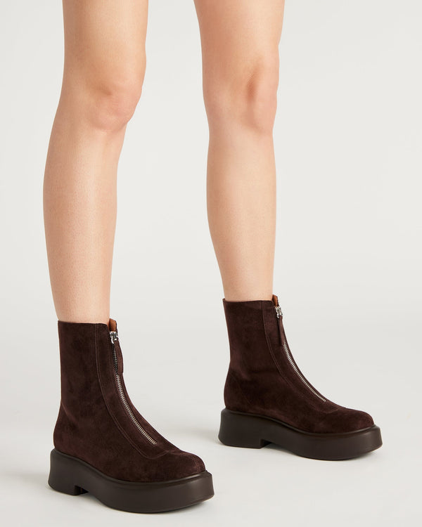 Madden Girl Jones Chocolate Brown Suede