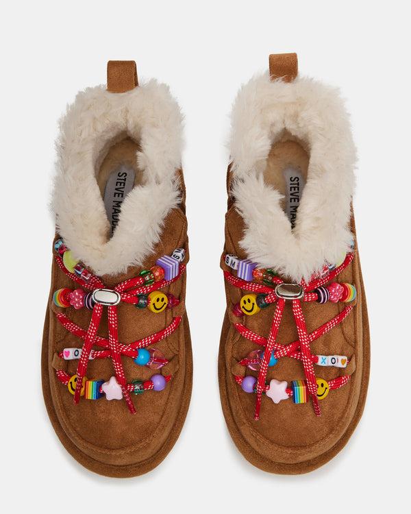 Madden Girl Kids' Glazer Cognac