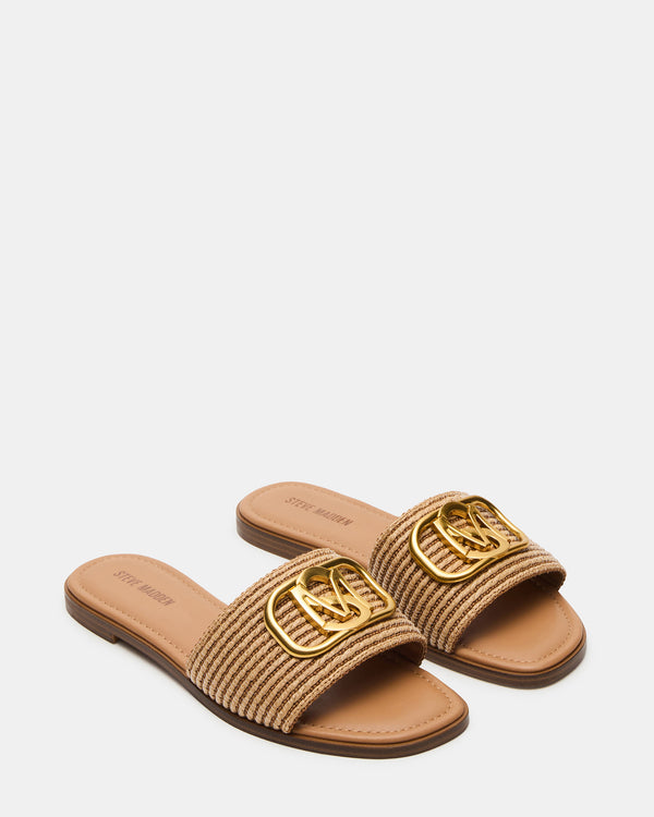 Madden Girl Kora Natural Raffia