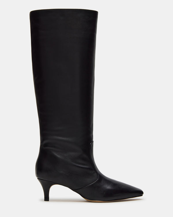 madden girl Lander Black Leather