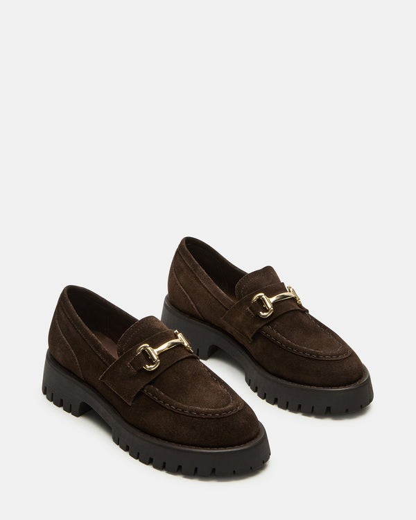 Madden Girl Lando Brown Suede
