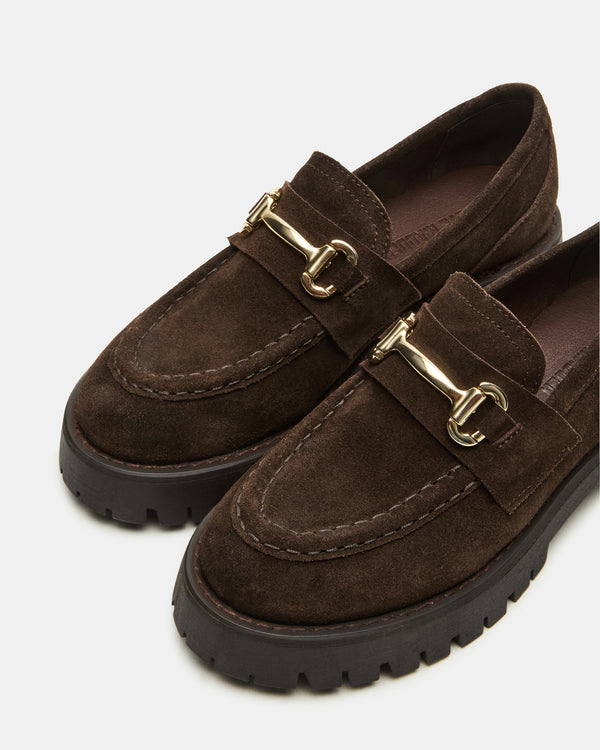 Madden Girl Lando Brown Suede