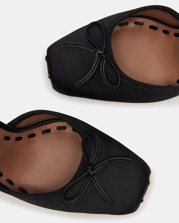 Madden Girl Larina Black Satin