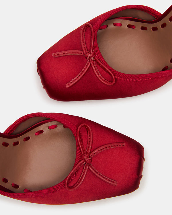 Madden Girl Larina Red Satin