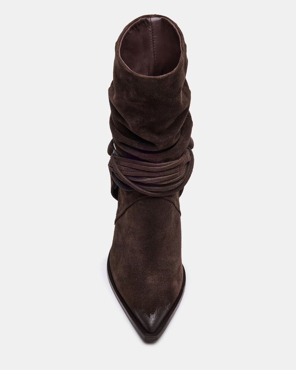 Madden Girl Lauper Dark Taupe Suede