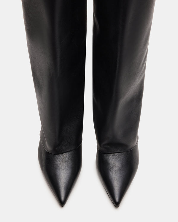 Madden Girl Luca Black Leather