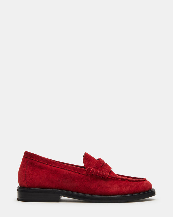 madden girl Madison Red Suede