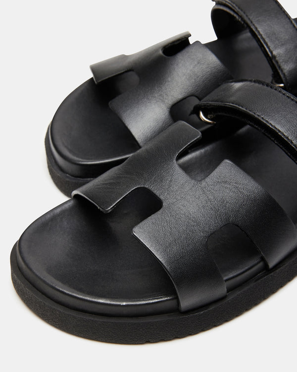 Madden Girl Mayven Black Leather