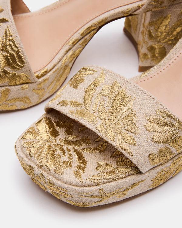 Madden Girl Mercerr Gold Multi