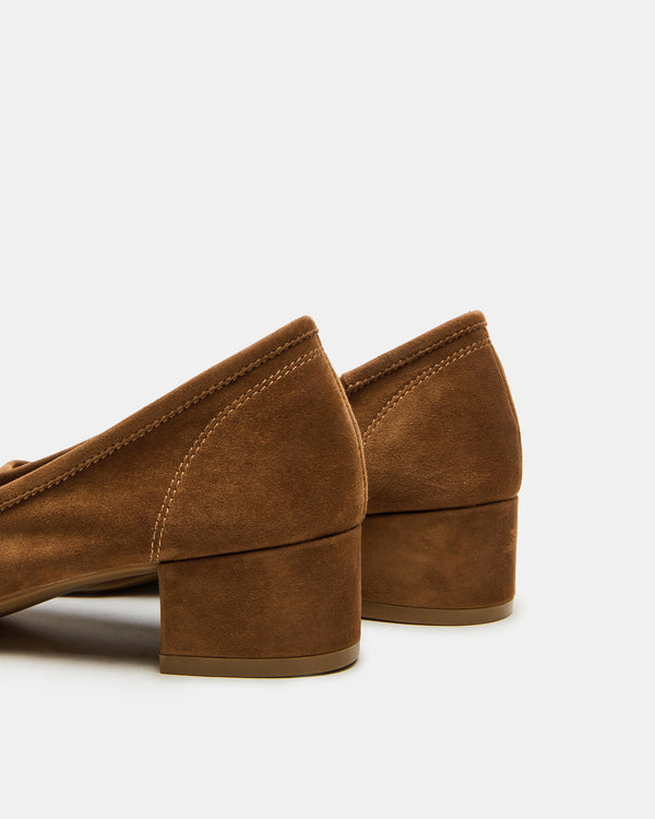 Madden Girl Mollie Chestnut Suede
