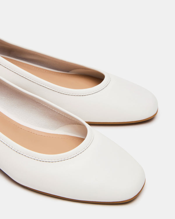 Madden Girl Mollie White Leather