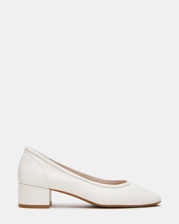 madden girl Mollie White Leather