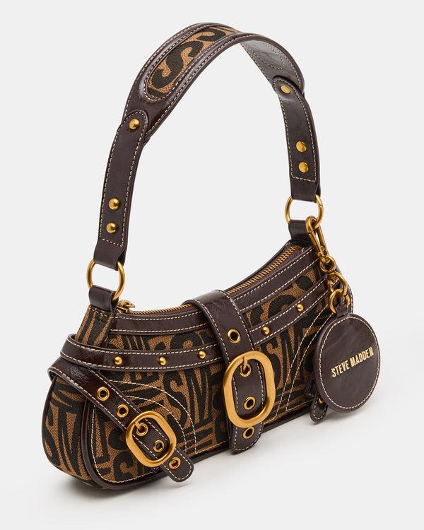 Madden Girl Motorr Bag Brown Multi
