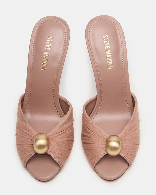 Madden Girl Priya Mocha/gold